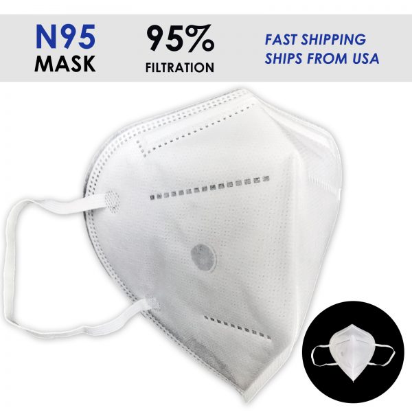 N95 Respirator Mask With Trutone Technology Adult Size