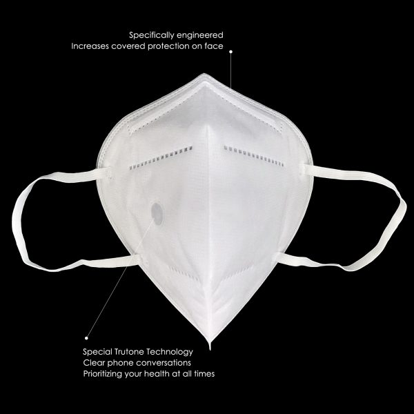 N95 Respirator Mask With Trutone Technology Adult Size - Image 2