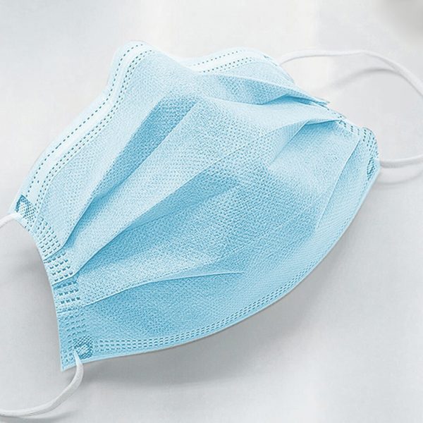 3-Ply Disposable, Foldable, Melt Blown Safety Masks Packs of 50-200 - Image 2