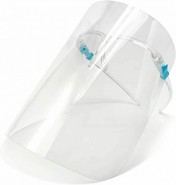 Safety Glasses Face Shield,  Clear Anti Splash & Fog (2-4 Pack Options)