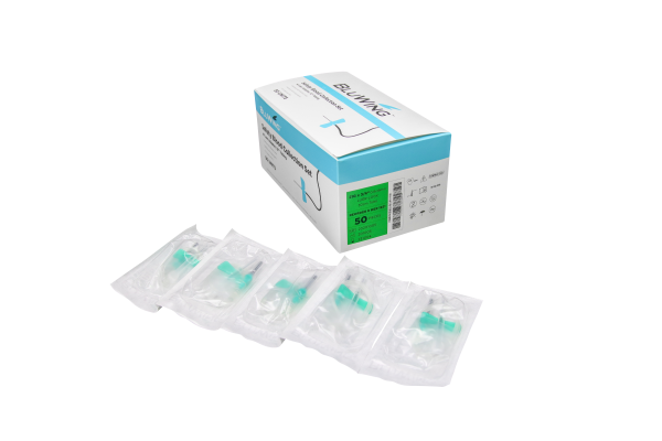 21G BluWing Blood Collection Set Butterfly Needles, 50/box - Image 2