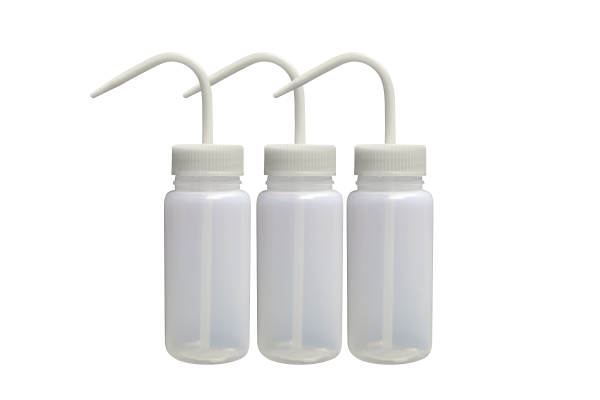 Globe Scientific LDPE Wash Bottles, 250ml / 8 Ounces DIY (Blank Packs, White) - Image 4